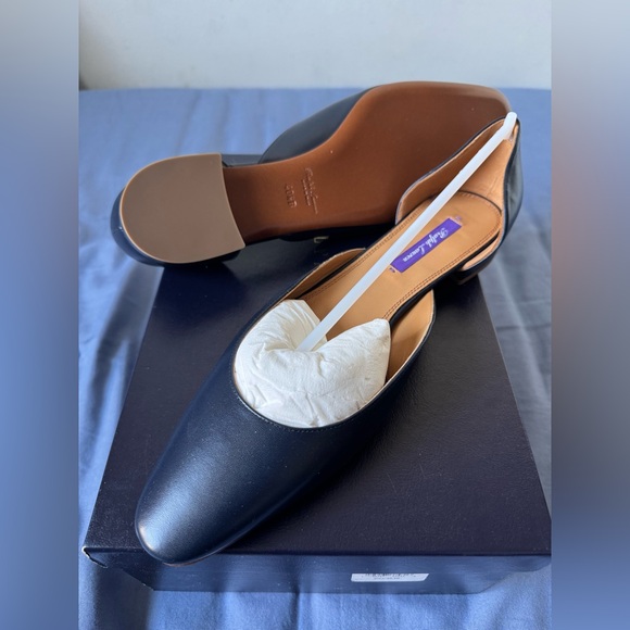 Ralph Lauren Purple Label Women’s Navy Ballet Flat, 40.5 EU - Picture 7 of 7